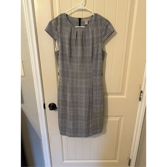 H&M Women’s Plaid Bodycon Dress - Size Small - Picture 6 of 14